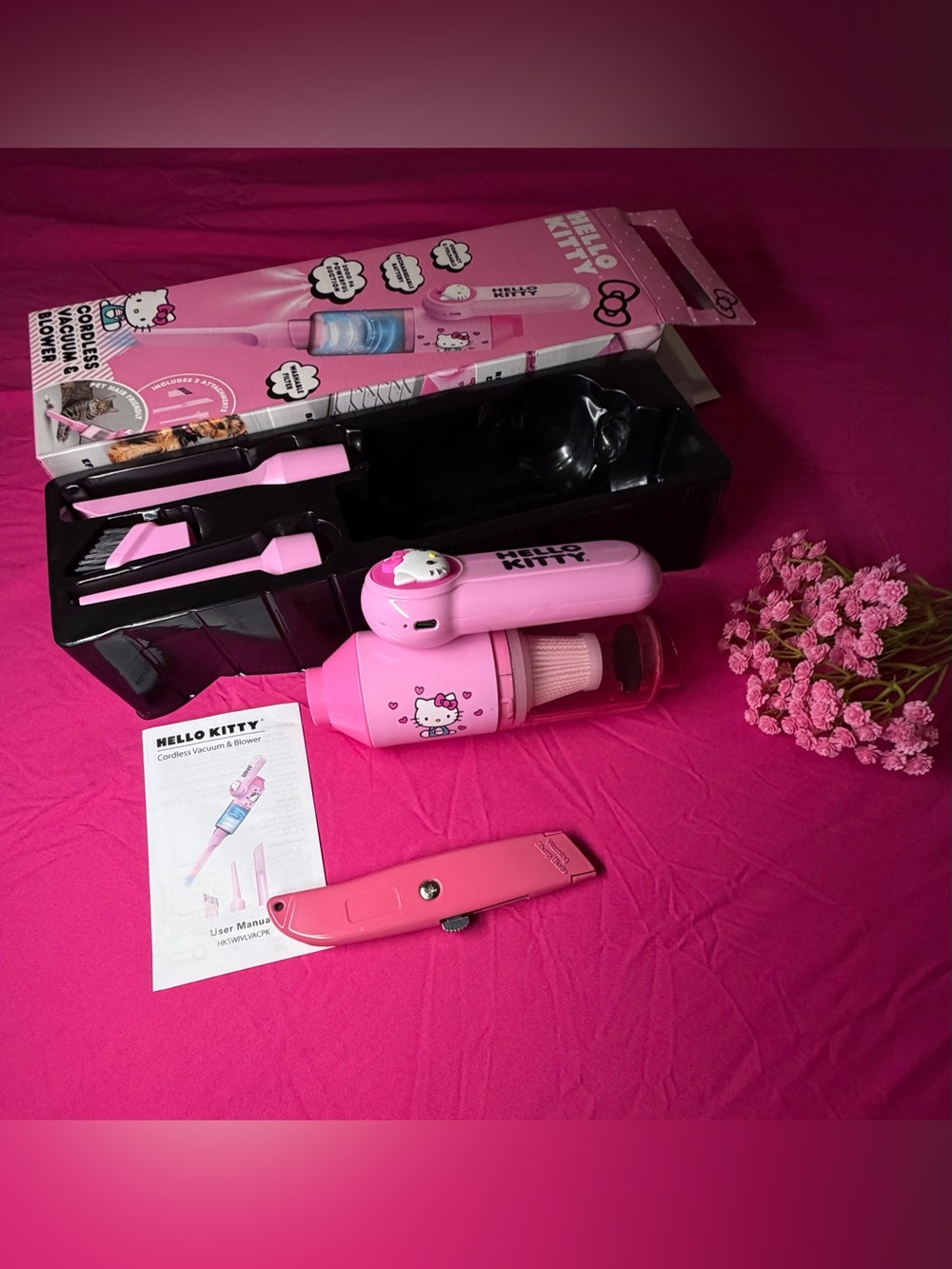 Pink Hello Kitty Vacuum